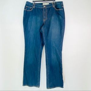 Venezia Rigid Bootcut Jeans Dark Wash - 20 Tall